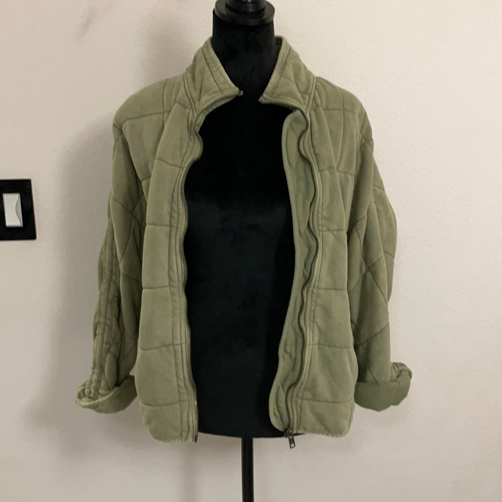 Free People Dolman Quilted Jacket